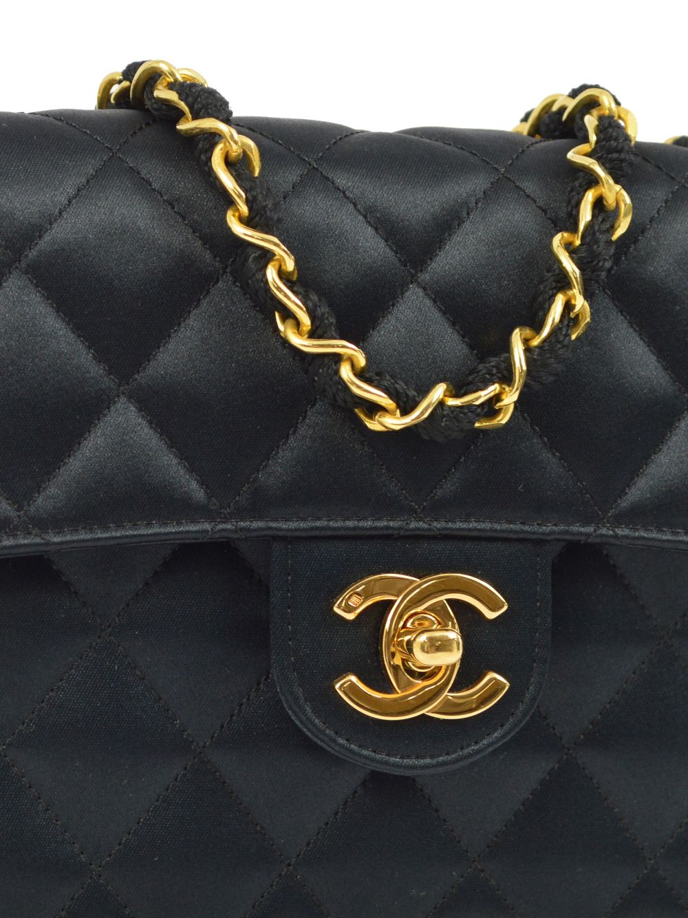 CHANEL 1990 mini Classic Flap square shoulder bag Women