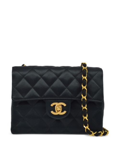 HOT SALE CHANEL 1990 mini Classic Flap square shoulder bag Women