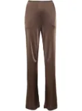 Helmut Lang fluid straight-leg trousers - Brown