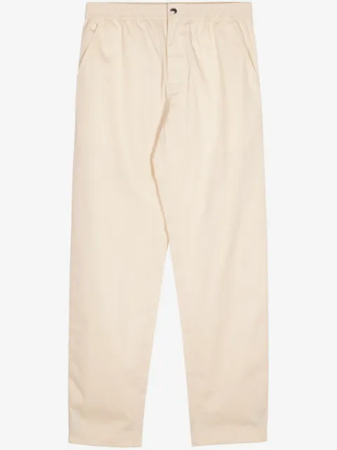 Maison Kitsuné straight-leg cotton trousers