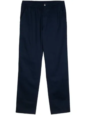 Emporio Armani Cotton Chinos | Blue | FARFETCH CA