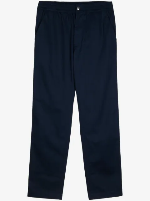 Maison Kitsuné straight-leg cotton chinos