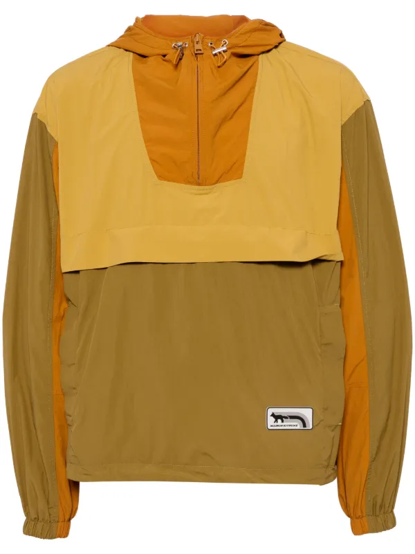 MAISON KITSUNÉ ブラウンジャケット Sサイズ lw02207wq401601.jpg