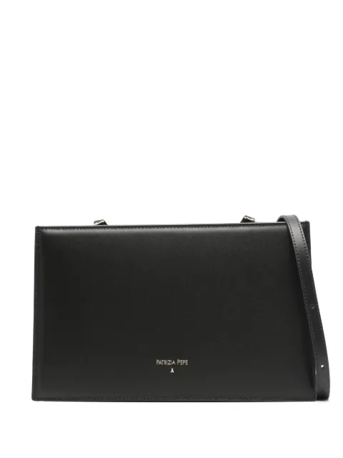 Patrizia Pepe logo-stamp cross body bag