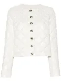 Patrizia Pepe quilted jacket - White