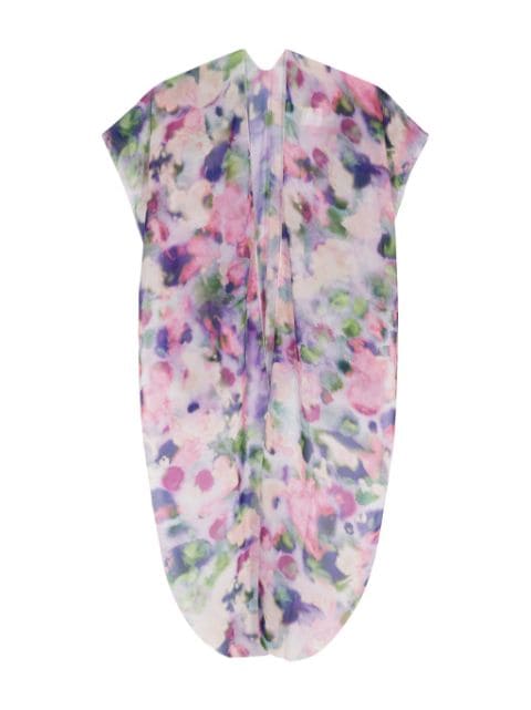 Patrizia Pepe abstract-pattern chiffon stole