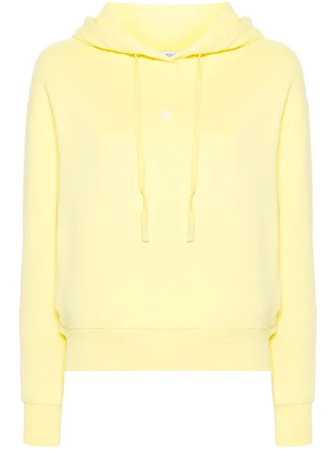 Patrizia Pepe logo-print cotton hoodie