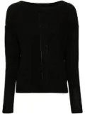Patrizia Pepe Essential sweater - Black