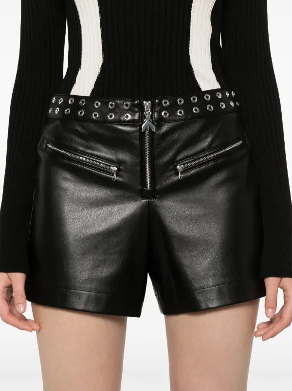 Ida Zip Detail Faux Leather Skirt Ida Zip Detail Faux Leather Skirt