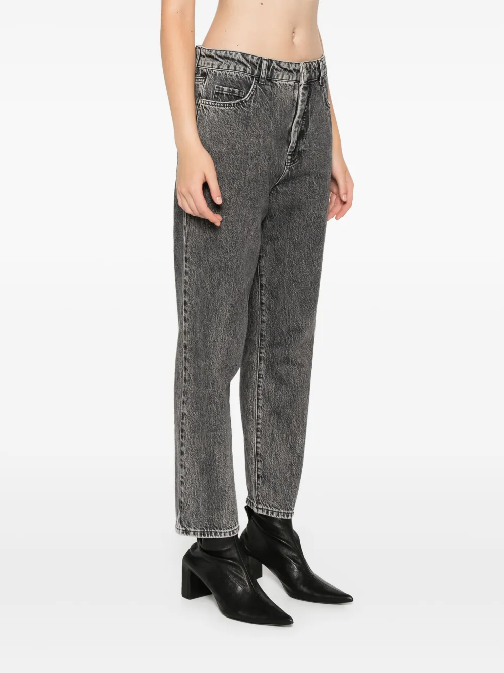Patrizia Pepe High waist jeans Grijs