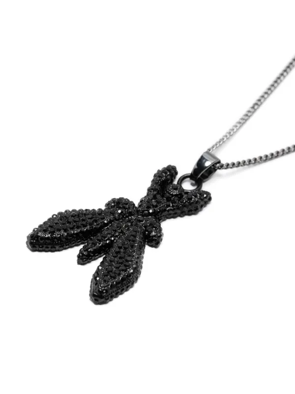 Patrizia Pepe Fly ラインストーン ネックレス | ブラック | FARFETCH JP