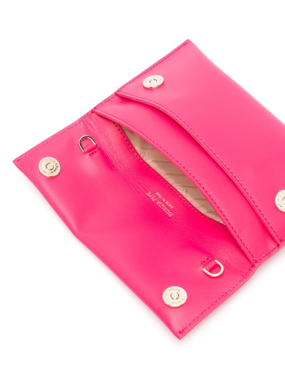 Shop Patrizia Pepe Fly Clutch Bag In Pink