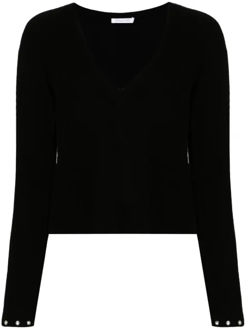 Patrizia Pepe wool ribbed sweater