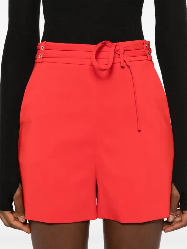 ショートパンツ PATRIZIA PEPE ESSENTIAL SHORTS Patrizia Pepe Essential ショートパンツ | レッド | FARFETCH JP