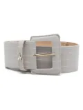 Patrizia Pepe pinstripe belt - Grey
