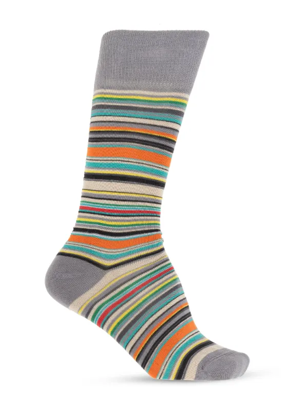 Paul Smith Set Tre Paia Di Calzini a Righe | Nero | IT