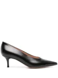 Gianvito Rossi 55mm Robbie leather pumps - Black