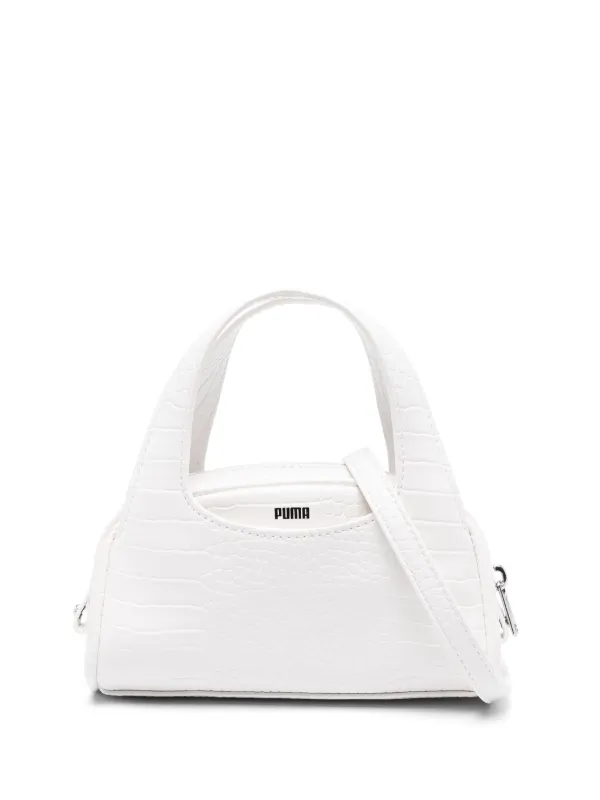 Coperni X PUMA Small logo print Tote Bag White FARFETCH IE