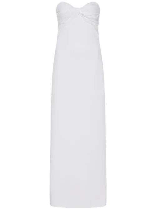 Robe bustier à détail torsadé - Rosetta Getty - Modalova