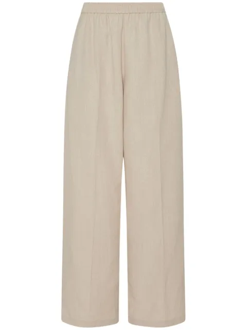Rosetta Getty pantalones anchos con pretina elástica