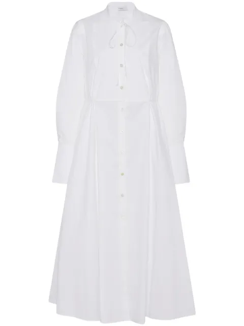Rosetta Getty vestido camisero manga larga