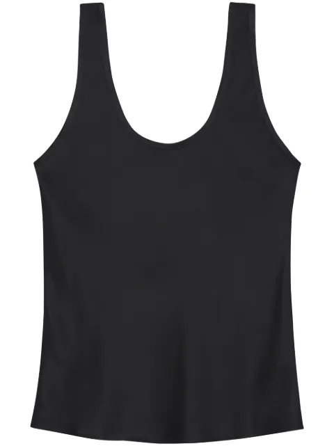 ANINE BING camiseta de seda Lea
