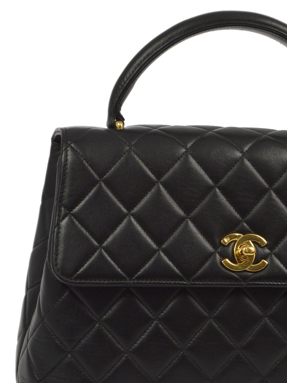 Cheap HOT SALE CHANEL 1997 CC turn-lock diamond-quilted handbag Women