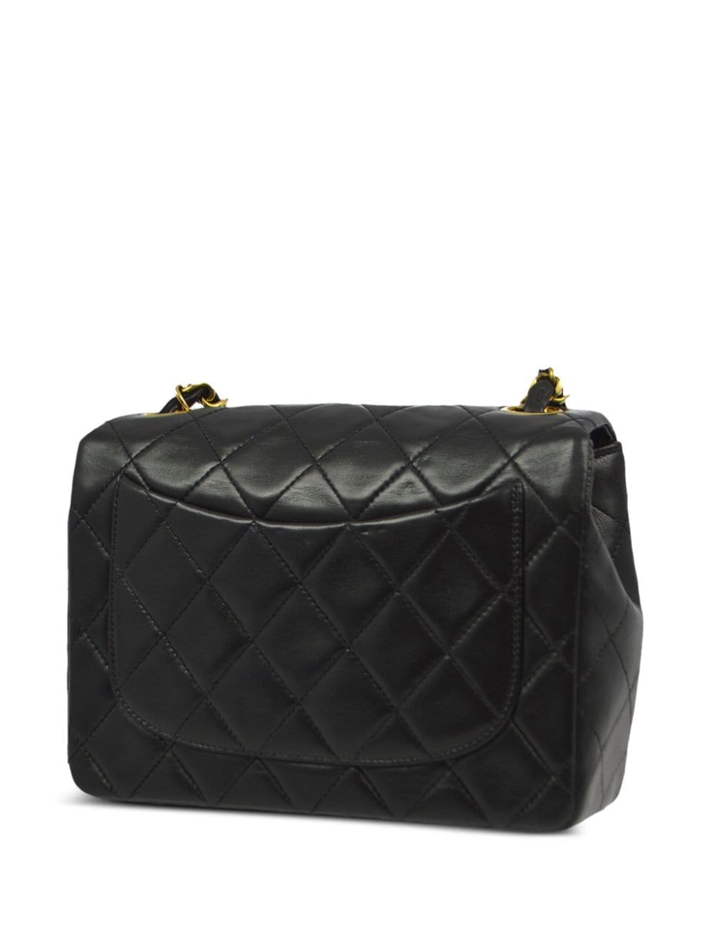 CHANEL Pre-Owned 1995 mini square Classic Flap shoulder - Zwart