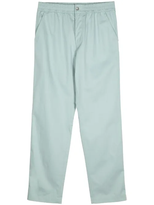 Pantalon droit à taille élastiquée - Maison Kitsuné - Modalova