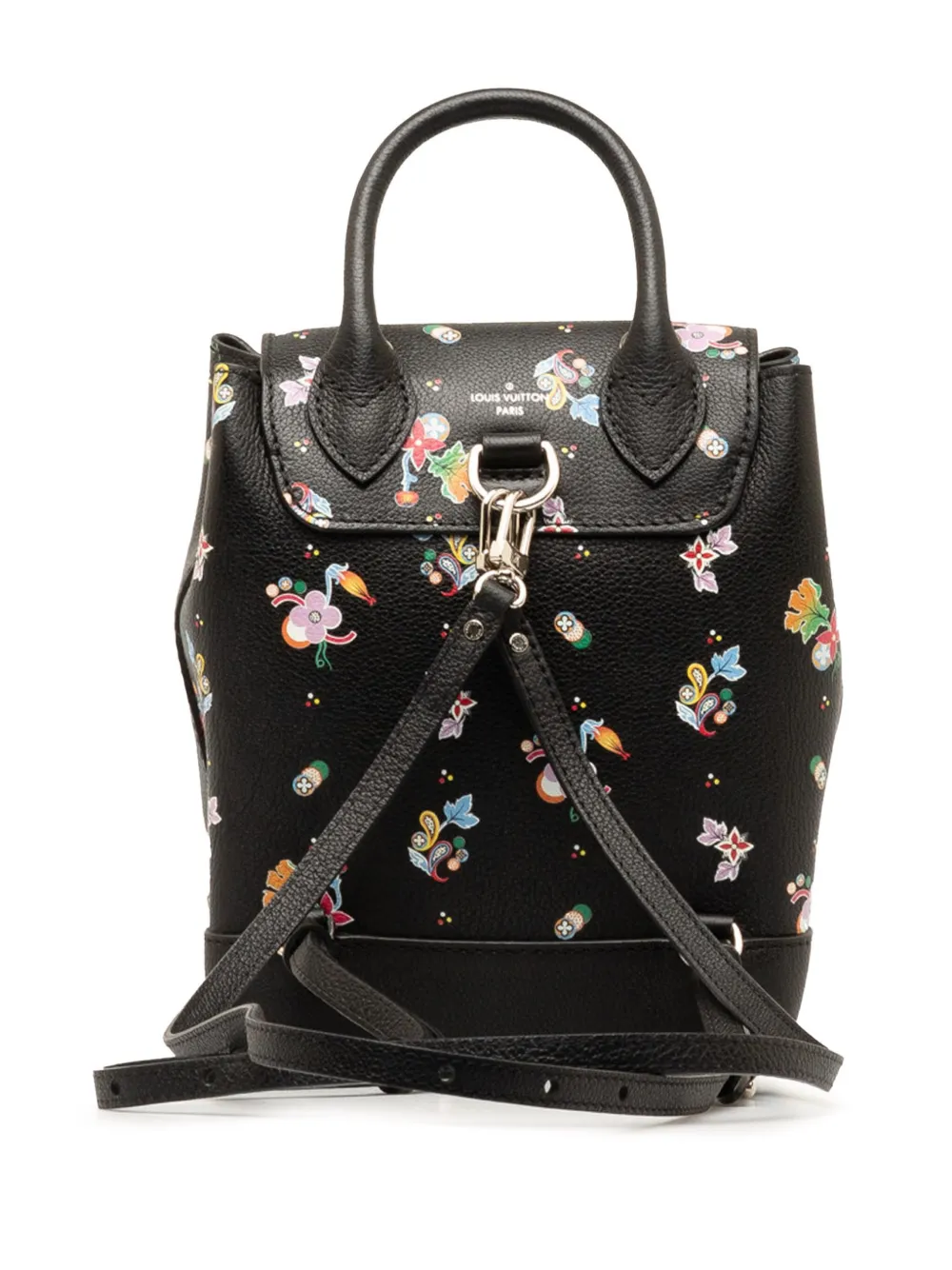 Louis Vuitton Pre-Owned 2017 Lockme Floral backpack - Zwart