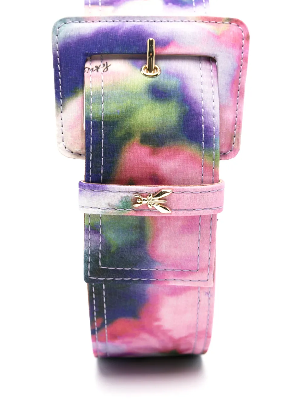 patriziapepe Patrizia Pepe Gespriem met waterverfprint - Roze