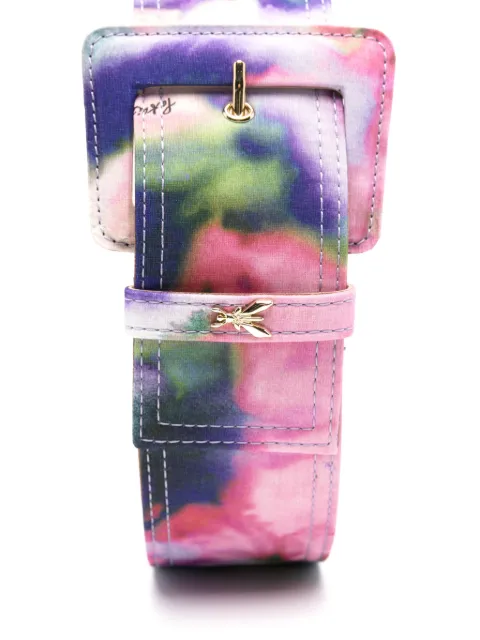 Patrizia Pepe watercolour-print buckled belt 8W8783A461FE83 - 1