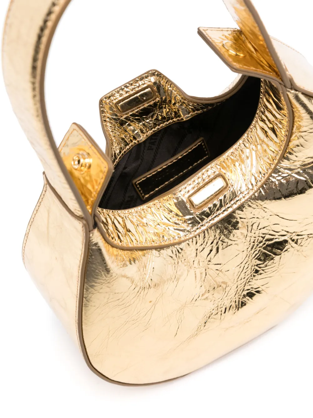 Patrizia Pepe Bangle kleine shopper Goud