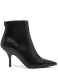 Patrizia Pepe 85mm Fly-rivet leather boots - Black