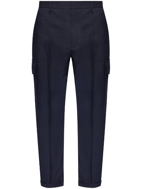 Paul Smith slim-fit cargo wool trousers