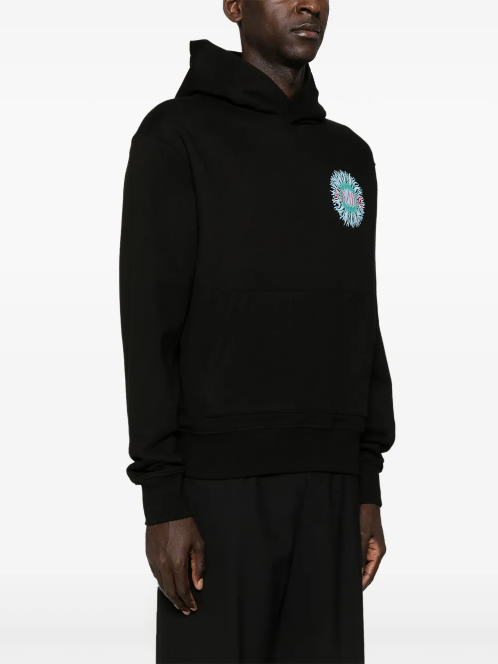 AMIRI Hoodie met logoprint Zwart