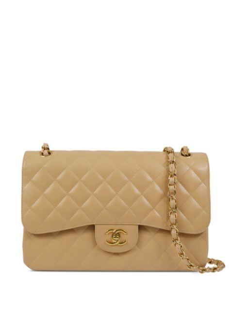 Cheap HOT SALE CHANEL 2014 Jumbo Classic double-chain shoulder ag Women