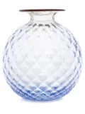 Venini Monofiori Balloton Murano-glass vase (14cm) - Blue