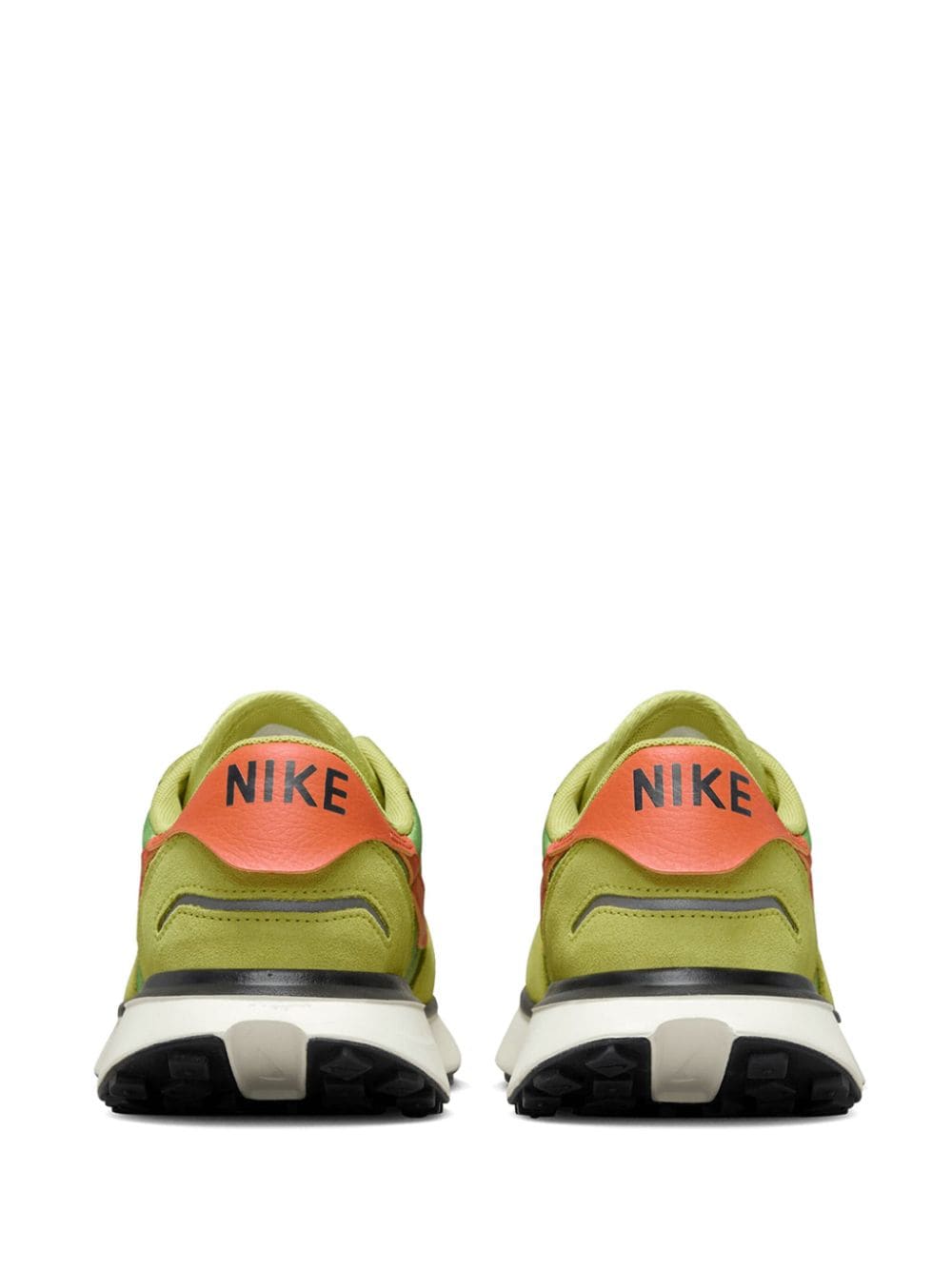 Shop Nike Phoenix Waffle Panelled Sneakers In Green