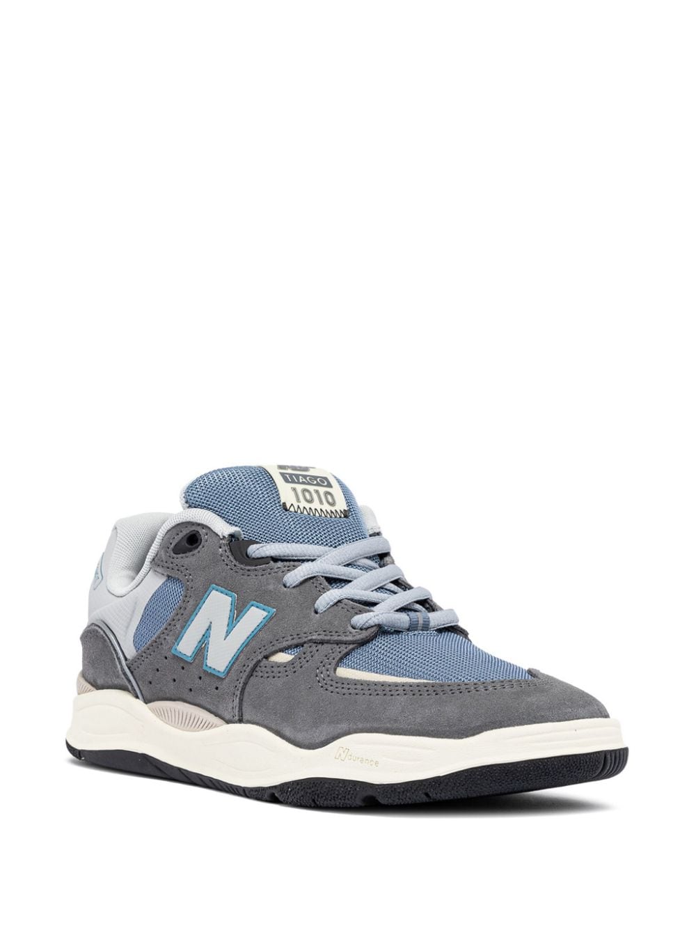 Shop New Balance Tiago Lemos 1010 Lace-up Sneakers In Grey