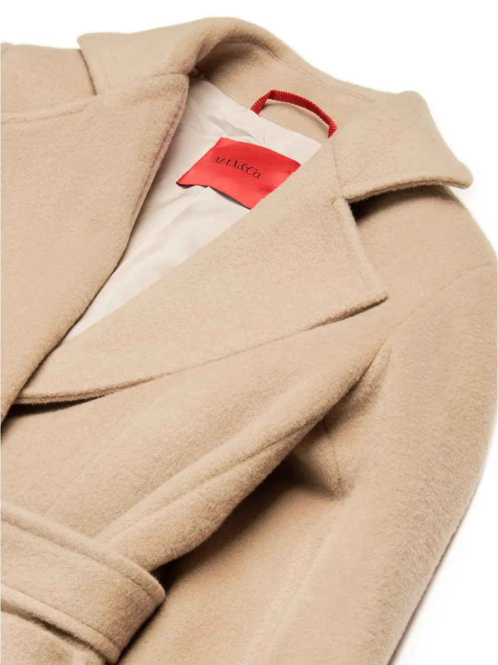 MAX&Co. Kids Wollen jas Beige