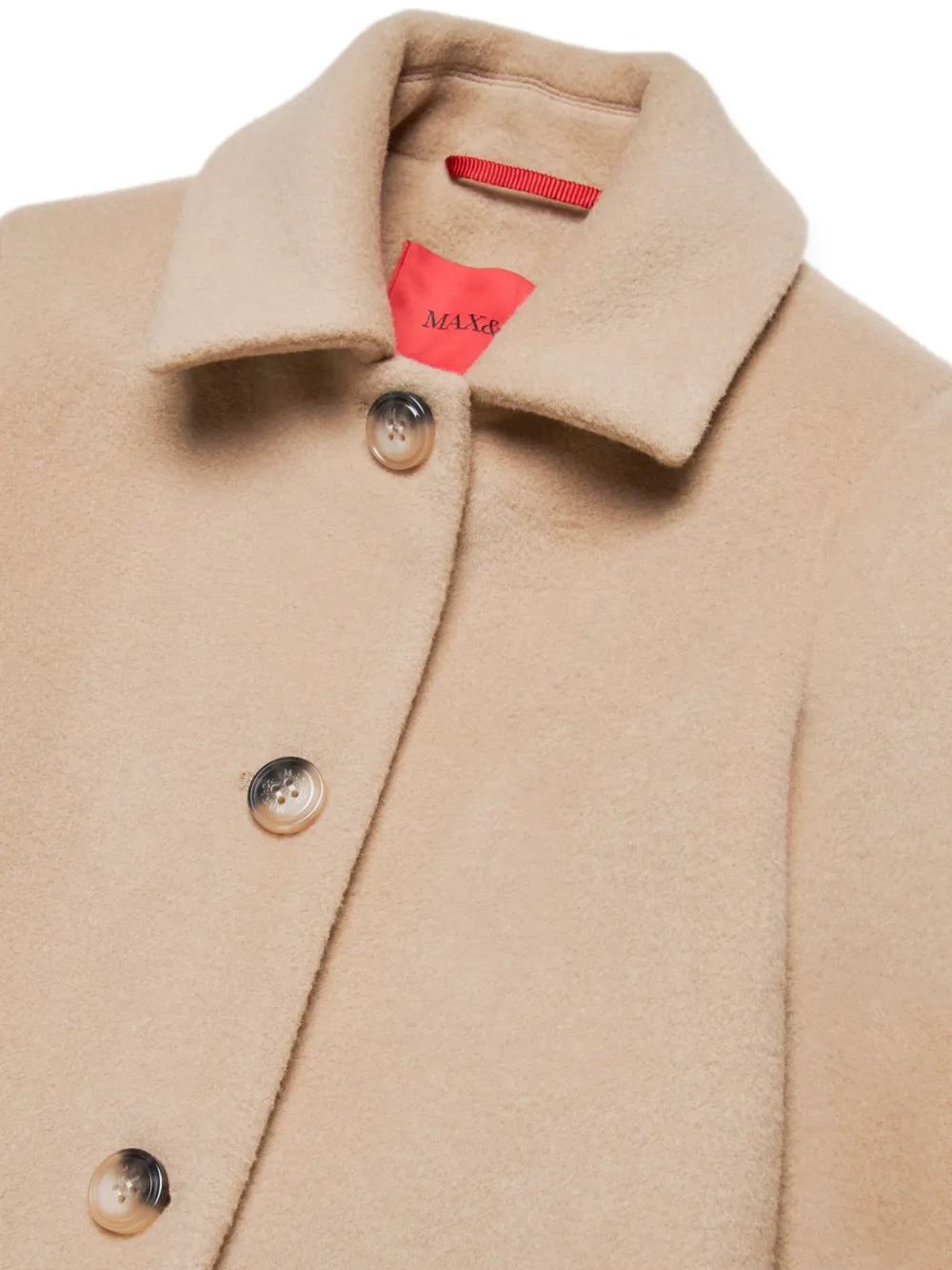 MAX&Co. Kids Wollen jas Beige