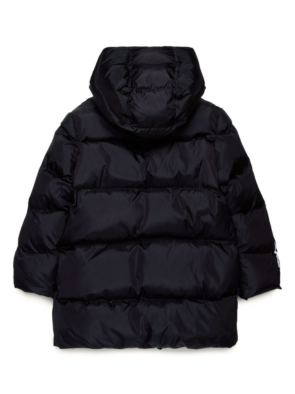 DSQUARED2 KIDS logo-print coat - Black