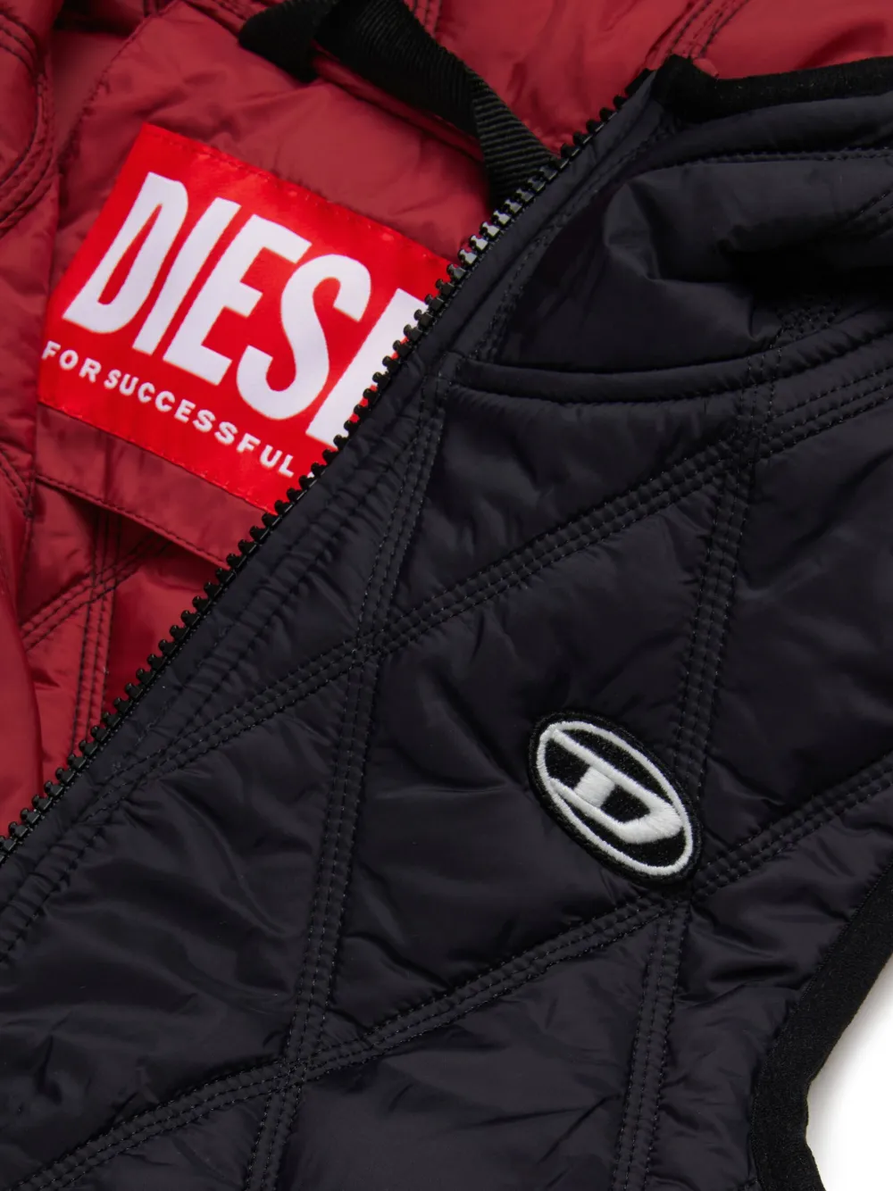 Diesel Kids Jslash gilet Zwart