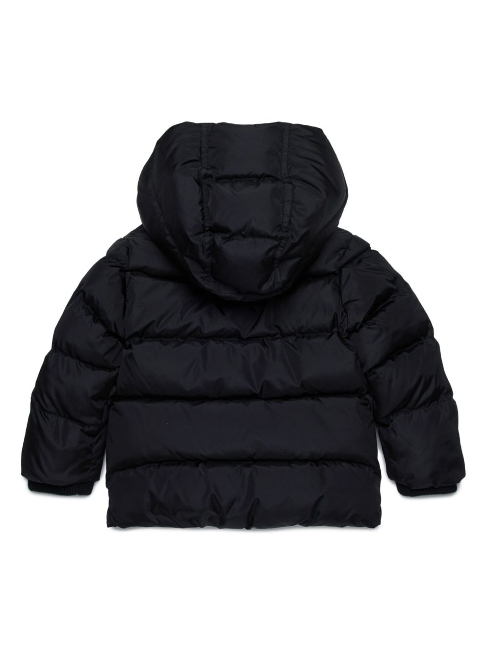 DSQUARED2 KIDS logo-print coat - Black