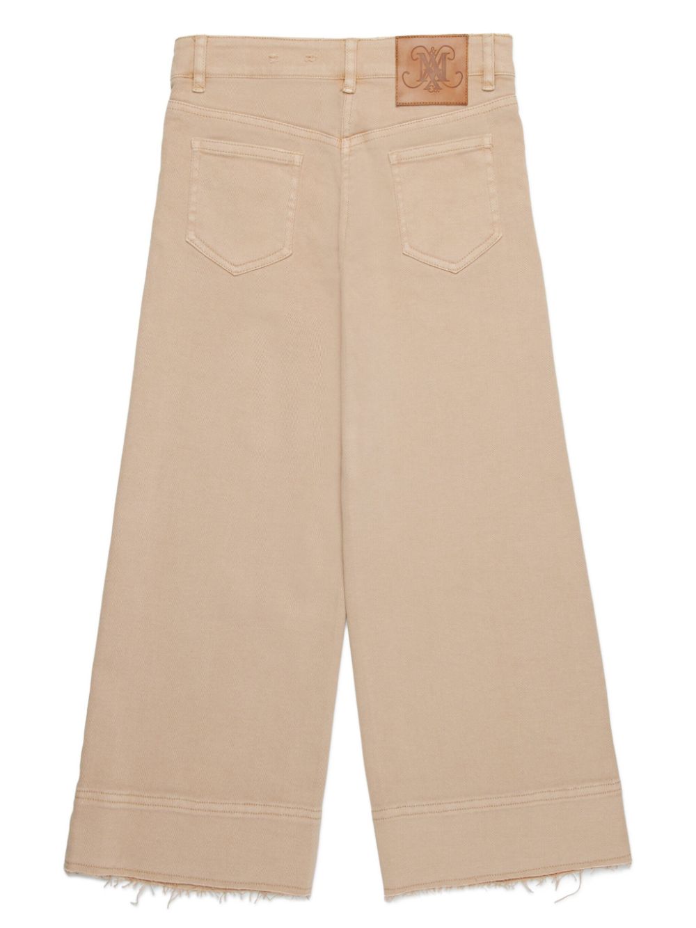 MAX&Co. Kids Broek met logopatch - Beige