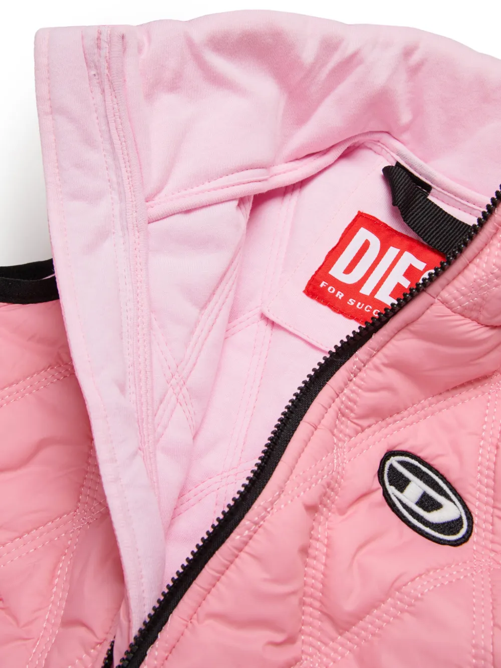 Diesel Kids Gewatteerde spencer Roze