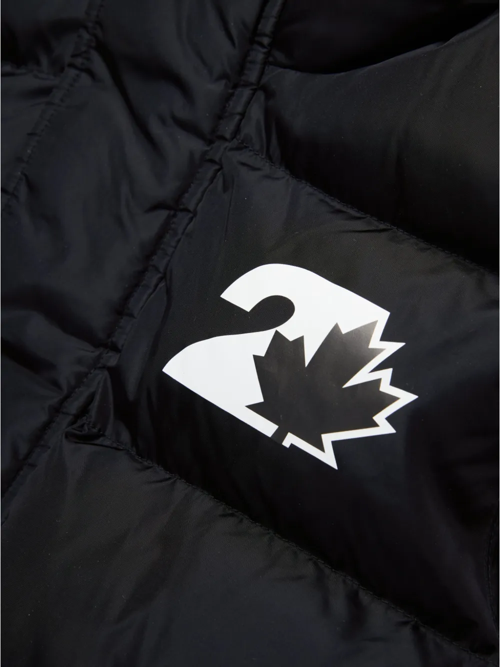 Dsquared2 Logo-print Gilet In Black