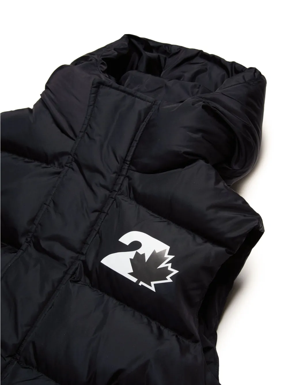DSQUARED2 KIDS Bodywarmer met logoprint Zwart