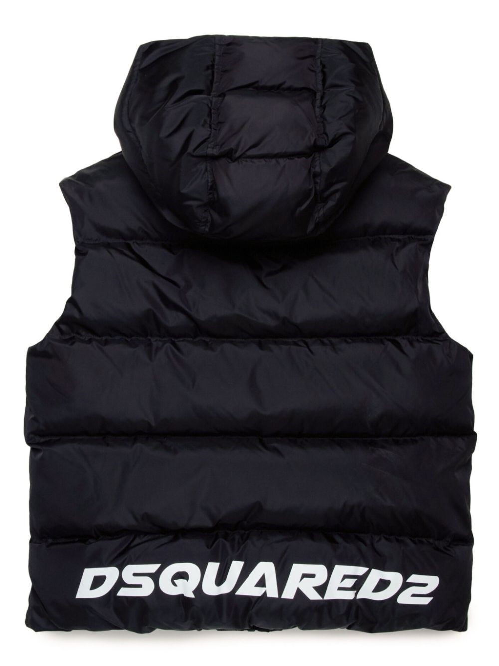 DSQUARED2 KIDS logo-print gilet - Black